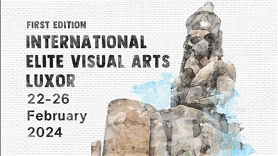  رئيس جامعة الأقصر يفتتح معرض تلاقى النخبة الدولى للفنون البصرية بمشاركة دولية