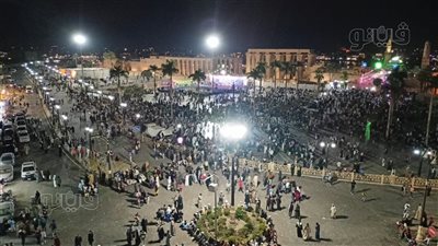 مظاهر الاحتفال بمولد أبو الحجاج الأقصري في الليلة الختامية (فيديو)