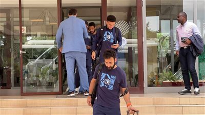 دوري أبطال أفريقيا، بعثة بيراميدز تتوجه إلى ملعب مباراة مازيمبي (صور)