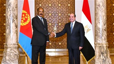 السيسي ونظيره الإريتري يبحثان تعزيز التبادل التجاري والاستثماري