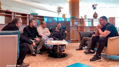 وفد من الديوان الرياضي الجزائري يزور بعثة الزمالك