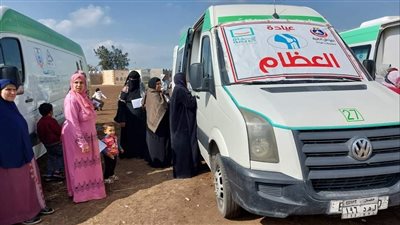 صحة الإسماعيلية تنظم قافلة طبية بفايد ضمن مبادرة 