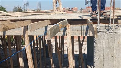 حملة لإزالة المباني المخالفة في القصاصين بالإسماعيلية (صور) 