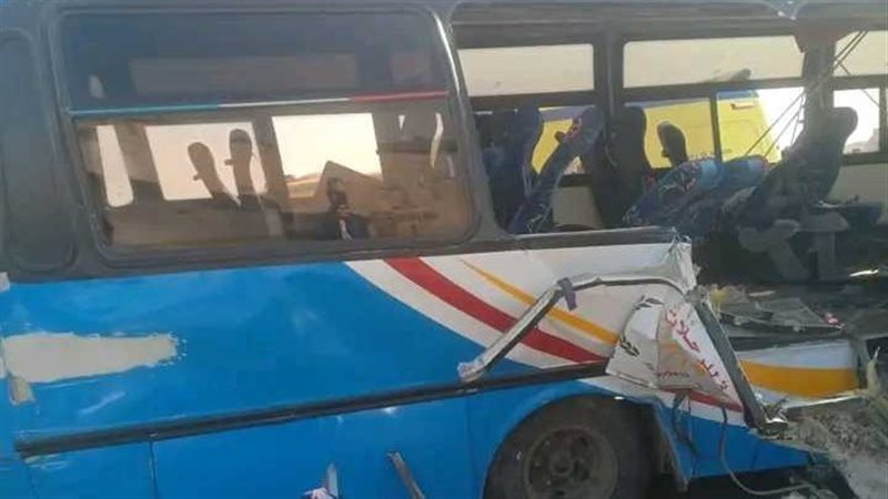 حادث تصادم بالطريق