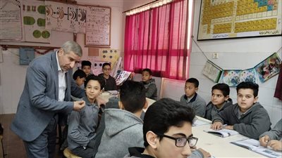 وكيل التعليم بدمياط يتفقد مدارس الفترة المسائية بالزرقا 