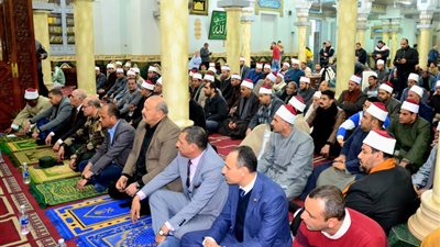 احتفالية ليلة النصف من شعبان بمسجد التوبة بدمنهور