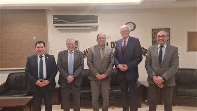 توقيع مذكرة تفاهم بين جامعتي حلوان وأوروبا