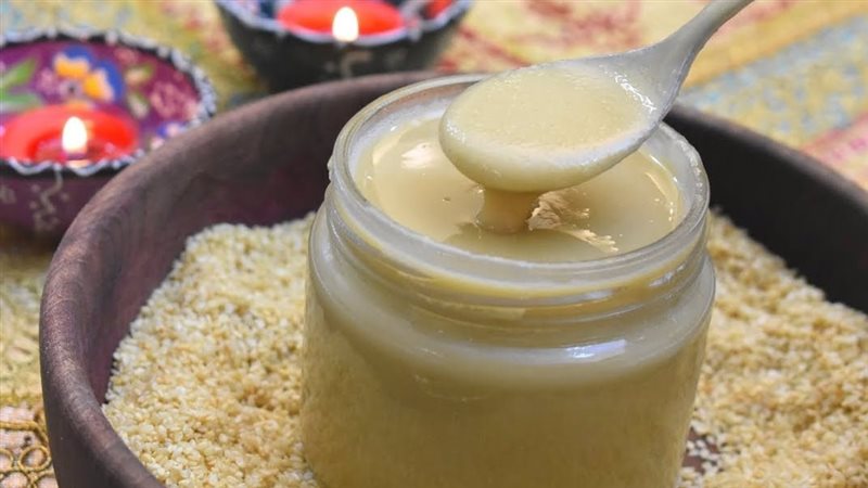 الطحينة في البيت،