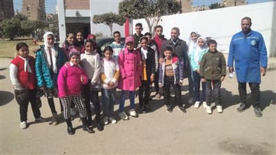 مياه الفيوم تستقبل تلاميذ 4 مدارس بمحطة العزب ضمن خطة نشر الوعي المائي 