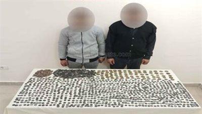 ضبط موظف بالمعاش بحوزته 1400 قطعة أثرية في الجيزة