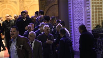 طوابير في عزاء الدكتور هاني الناظر بالشيخ زايد (فيديو وصور)