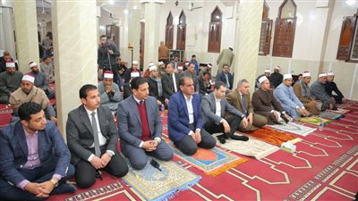 محافظ كفر الشيخ يشهد الاحتفال بليلة النصف من شعبان (صور)