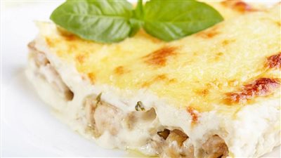 أكلة لا تقاوم، طريقة عمل الكانيلوني بالدجاج والكريمة