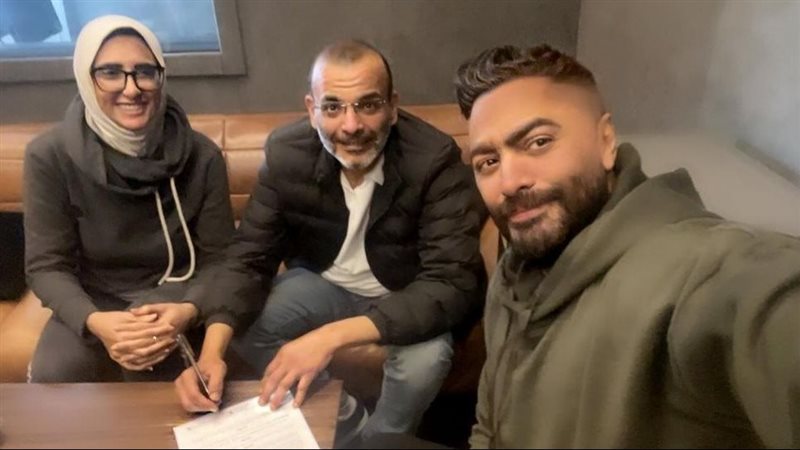 تامر حسني وأيمن بهجت