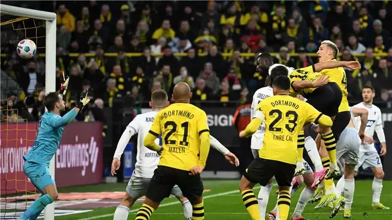 دورتموند وهوفنهايم،