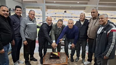 جهاز منتخب مصر يحضر مباراة المقاولون والمصري، وتكريم من استاد برج العرب
