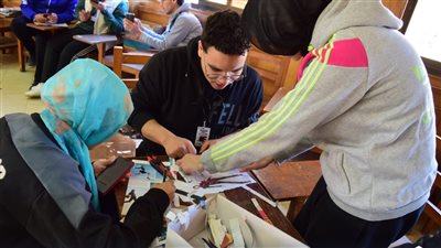 ختام فعاليات المعسكر التدريبي التنافسي الـ 55 لإعداد قادة كشافة ومرشدات آداب عين شمس