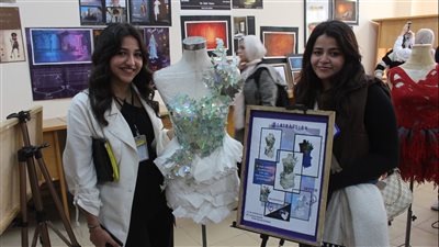 انطلاق فعاليات معرض الخطوة الأولى 2024 لطلاب كلية الفنون الجميلة بجامعة المنصورة 