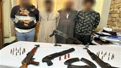 حبس 4 تشكيلات عصابية بتهمة إدارة بؤر إجرامية مسلحة لتجارة المخدرات 