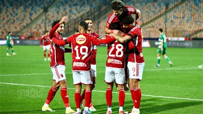 الدوري المصري، الأهلي ينهي الشوط الأول بثلاثية في شباك بلدية المحلة (صور)