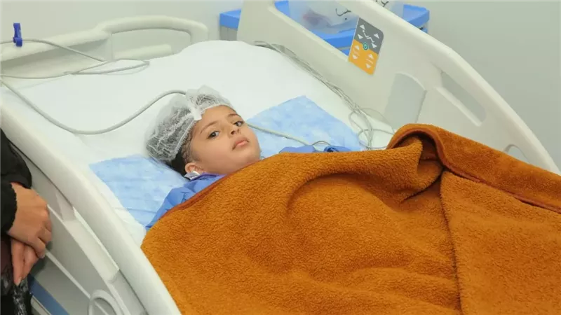  طفلة غزة بمستشفي
