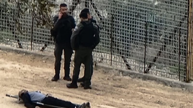 استشهاد شاب فلسطينى،