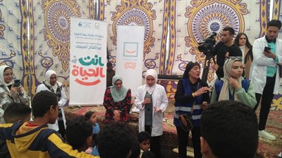 جامعة بنها الأهلية تنظم قافلة طبية بقرية الزعفرانة بالبحر الأحمر 