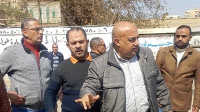 حملة لجهاز السرفيس بالجيزة في شارع فيصل لمواجهة تقطيع خط السير