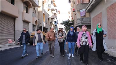 محافظ دمياط تتابع أعمال رد الشئ لأصله بمنطقة الأعصر