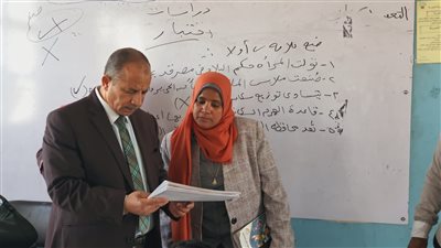 وكيل تعليم الأقصر يحيل مدير مدرسة للتحقيق