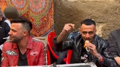 مسلسلات رمضان 2024، محمد إمام يغني مع كزبرة في كواليس 