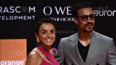 تألق الثنائي أحمد داوود وعلا رشدي على ريد كاربت رابع أيام مهرجان الجونة| صور