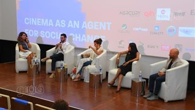 رابع أيام مهرجان الجونة.. حلقة نقاشية عن السينما.. وعرض فيلم ريش بحضور نجوم الفن