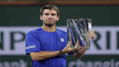 أول بريطاني يفعلها.. نوري يهزم باسيلاشفيلي ويحرز لقب إنديان ويلز للتنس