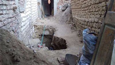  مصرع فلاح انهارت عليه حفرة أثناء التنقيب عن الآثار ببني سويف