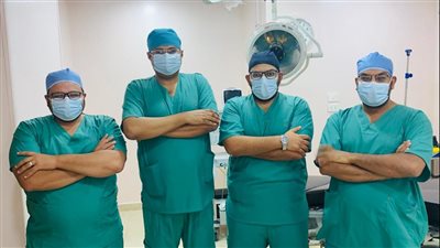 نجاح جراحة دقيقة بتقنية EVAR في منظومة التأمين الصحي الشامل