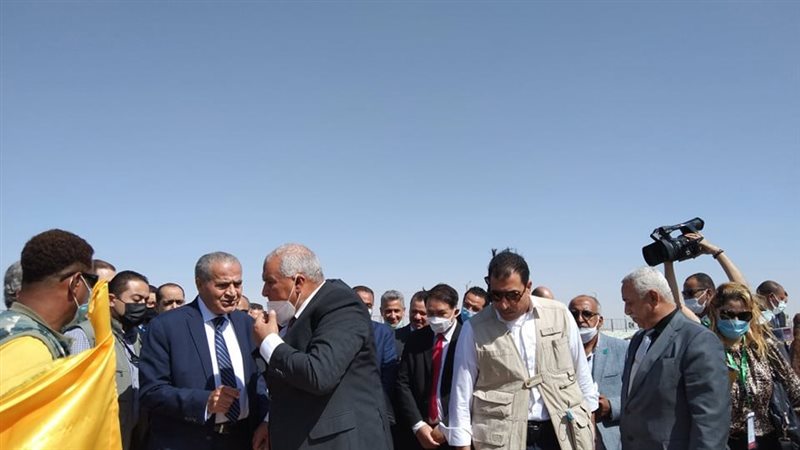 وصول 4 وزراء للوادي