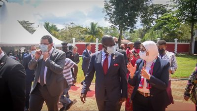 وزيرة الصحة تشهد افتتاح المركز الطبي المصري AFRI Egypt للرعاية الصحية بأوغندا