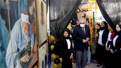 افتتاح مهرجان الأسر الطلابية بجامعة المنصورة