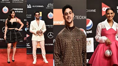 أبرزهم آدم الشرقاوي.. النجوم الشباب يسيطرون على السجادة الحمراء في خامس أيام مهرجان الجونة| فيديو وصور