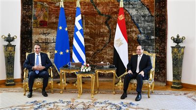 قمة مصرية يونانية بأثينا.. السيسي وكيرياكوس يبحثان أزمات سد النهضة وليبيا وفلسطين وكورونا ومكافحة الإرهاب.. وتطوير التعاون في السياحة والزراعة والطاقة والغاز الطبيعي