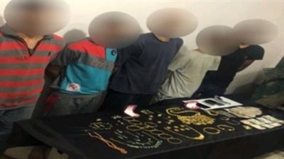 ضبط 5 أشخاص بتهمة سرقة محتويات منزل في الأقصر 