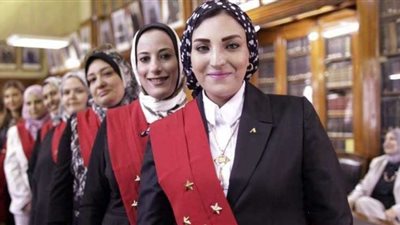 قاضيات مجلس الدولة يؤدون اليمين القانونية لأول مرة