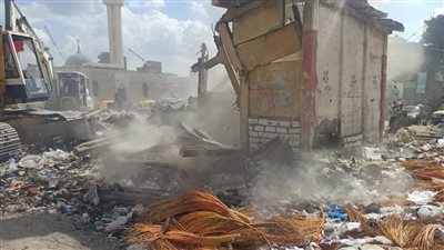 حملات مكبرة لإزالة التعديات وأعمال البناء المخالف بأحياء الإسكندرية