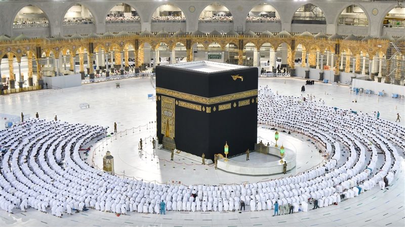 مصلين الحرم المكى