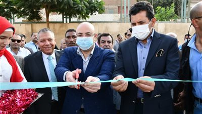 أشرف صبحي ومحافظ بني سويف يفتتحان عددا من الأندية ومراكز الشباب