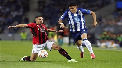 بورتو يفوز على ميلان 0/1 في دوري أبطال أوروبا
