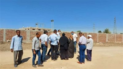 توسعة الطريق المؤدي للصحراوي بـ النمسا في الأقصر 