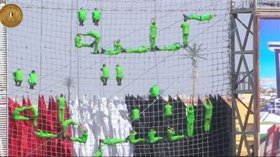  10 صور ترصد احتفال خريجي كلية الشرطة بعروض قتالية شاقة 