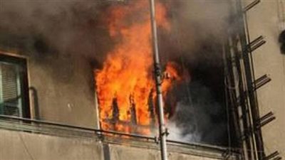 انتداب المعمل الجنائي لبيان سبب حريق شقة في أبو النمرس 